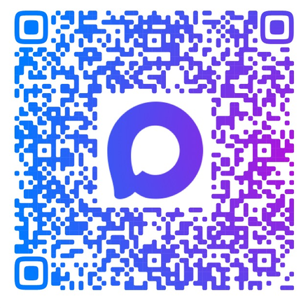 QR-код для связи в MAX